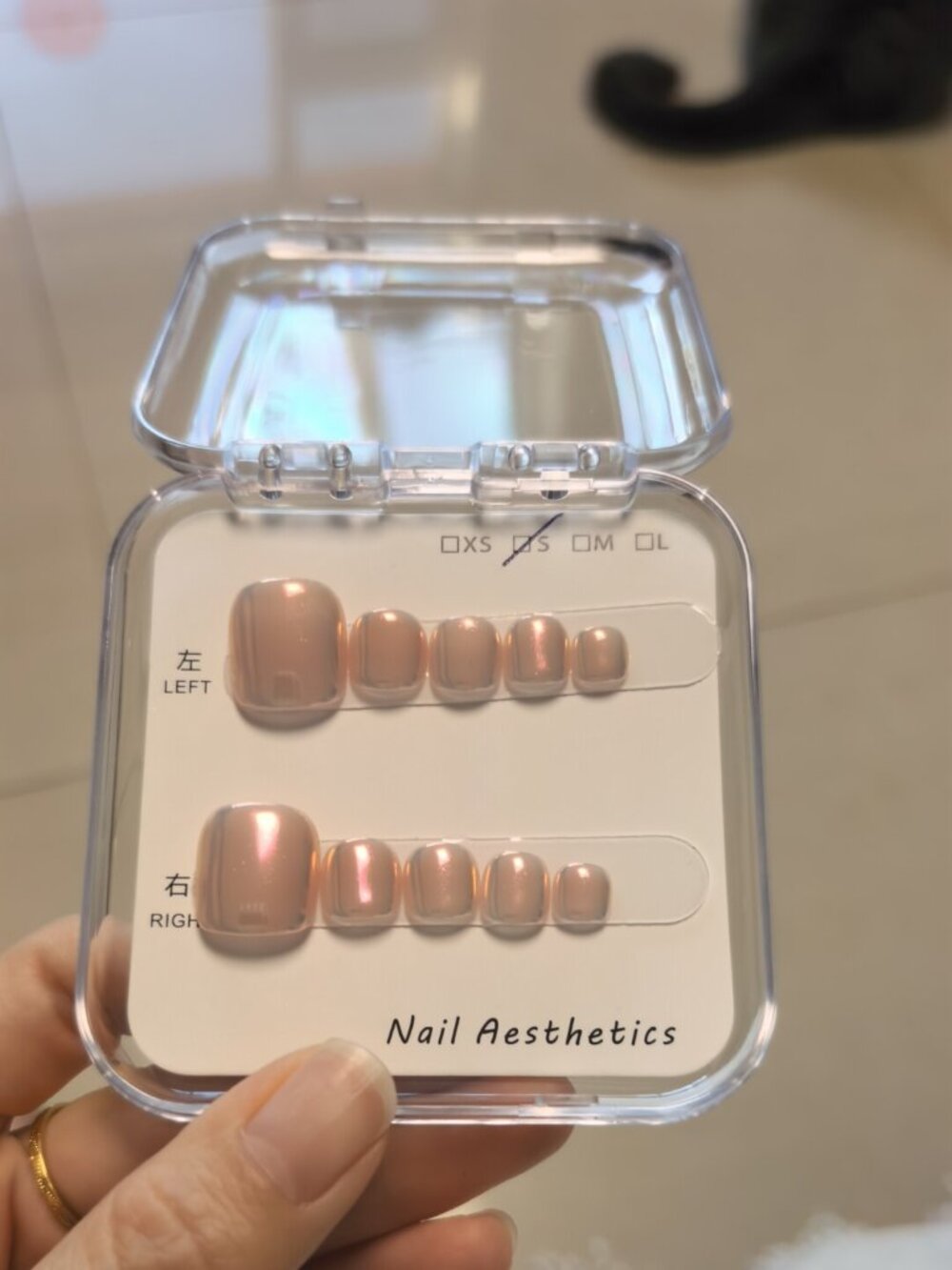 Customizable handmade press-on nails reusable